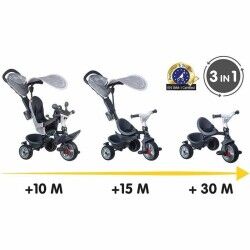 Triciclo Smoby Baby Driver Plus Cinzento