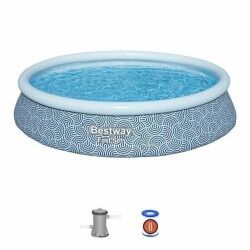 Piscina Gonfiabile Bestway Azzurro 396 x 84 cm