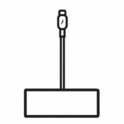 USB-Kabel Apple Weiß