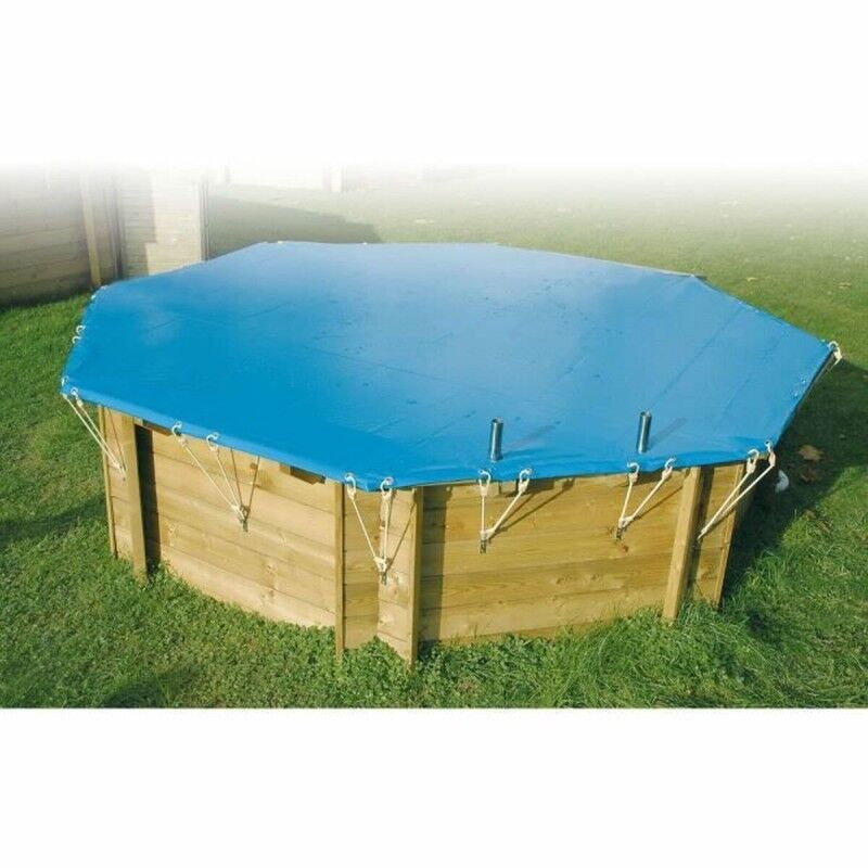 Copertura per piscina Ubbink Azzurro 400 x 610 cm