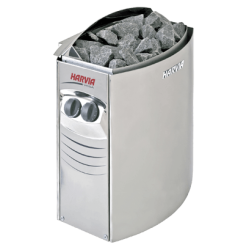 Outdoor-Sauna Gaia Nova 6-Sitzer Holl es mit 8 kW Harvia Herd