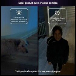 Telecamera di sorveglianza simulata Philips