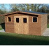 Habrita Solid Wood Garden Shelter tavole da 12,3 mq e 42mm