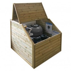 Local technique bois BWT myPOOL  1200x1200x1100