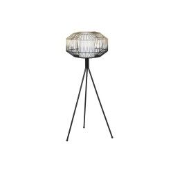 Luminária de chão DKD Home Decor Preto Dourado Ferro 50 W 220 V 39 x 39 x 103 cm