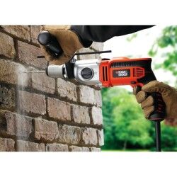 Drill and accessories set Black & Decker KR1102K-QS 1100 W 230 V 74 NM
