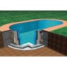 Piscina Oval Ibiza Famiglia 800 Lusso Sepolto