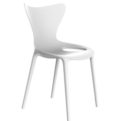 Lot de 4 Chaises Love Vondom Milos blanc