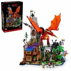Construction set Lego Cuento del Dragón Rojo