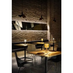 Lot de 2  Lampes Gatsby Prisma Fumée sans fil Vondom Led