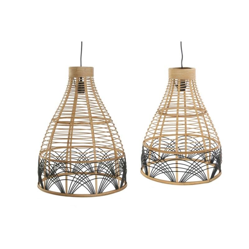 Suspension DKD Home Decor Bicolore 50 W 45 x 45 x 60 cm Suspension DKD Home Decor Bicolore 50 W 45 x 45 x 60 cm