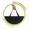 Tavolo Pieghevole Aktive Argentato Alluminio 70 x 70 x 70 cm (4 Unità)