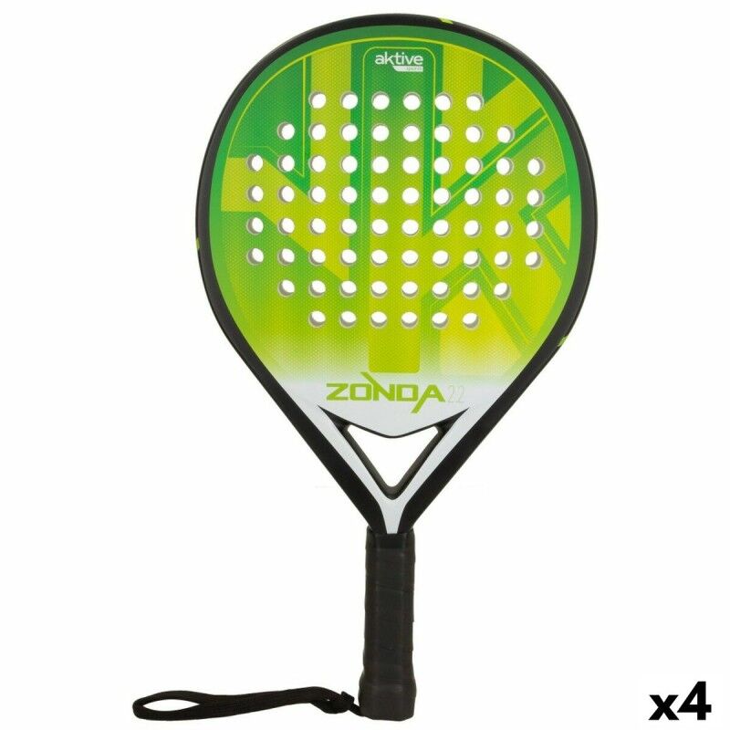 Squash-Schläger Aktive Schwarz/Grün (4 Stück) Squash-Schläger Aktive Schwarz/Grün (4 Stück)