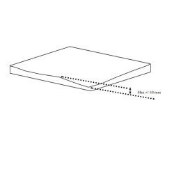 Abri de Jardin Bois Habrita 5,06 m2 avec auvent 2.69 m2