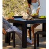  Jut Mesa 90 Table high Vondom grey