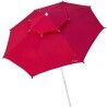 Guarda-sol Aktive Vermelho 280 x 263 x 280 cm (4 Unidades)