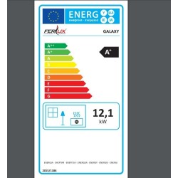 Insert à Bois Ferlux Galxy 80 Panoramique 16 kW