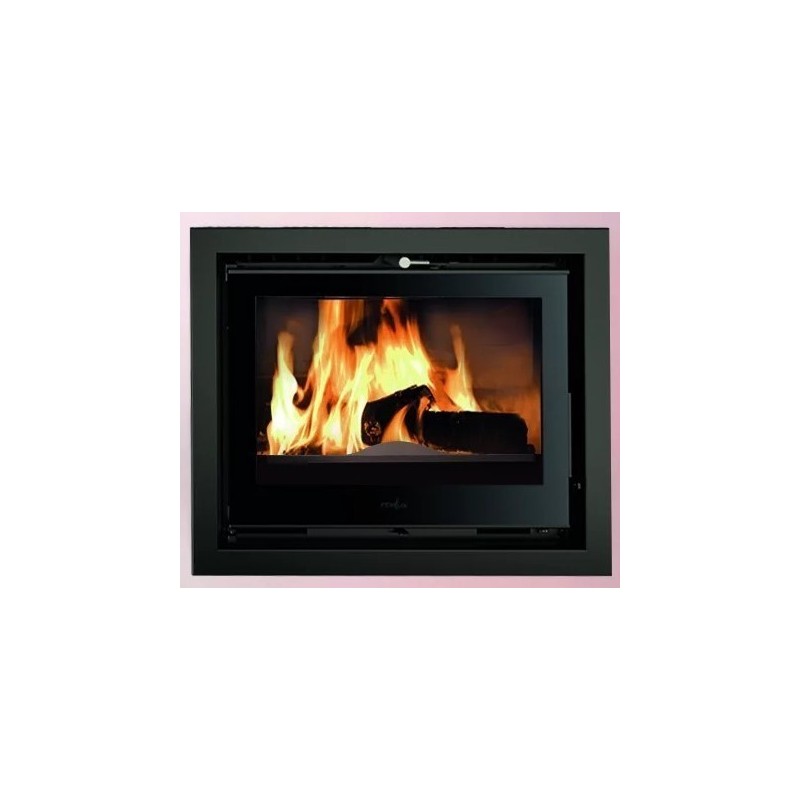 Insert à Bois Ferlux Kalio en Fonte avec Turbo 16 kW verre cristal