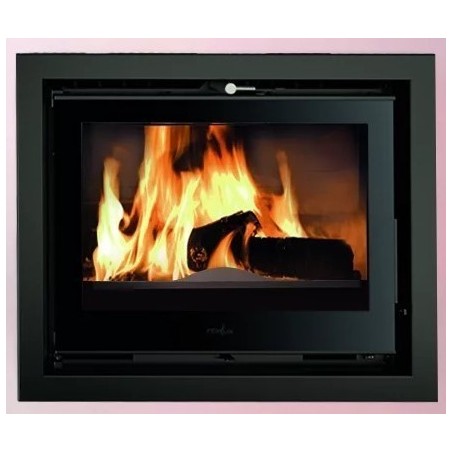 Insert à Bois Ferlux Kalio en Fonte avec Turbo 16 kW verre cristal