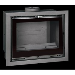 Insert à Bois Ferlux Kalio en Fonte avec Turbo 16 kW verre cristal