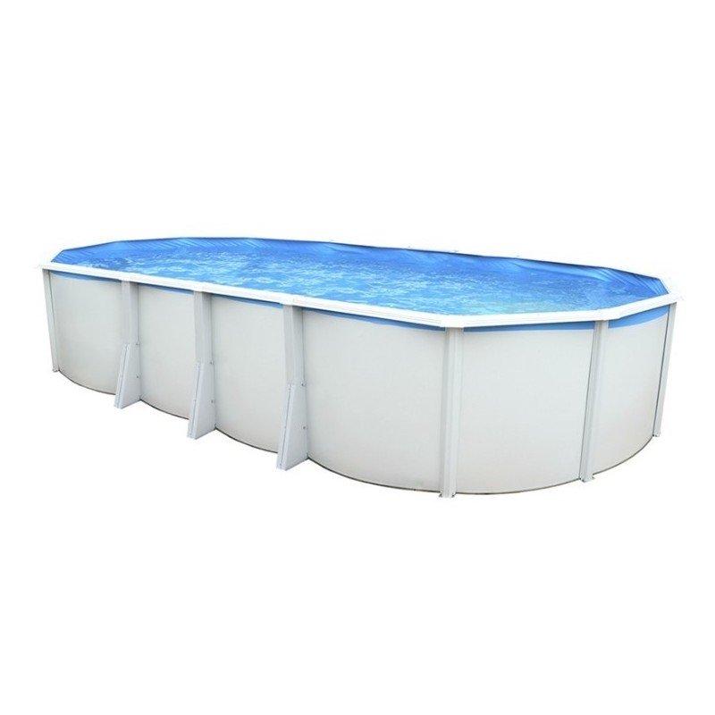 Piscina fuori terra TOI Ibiza Oval 915x457x132 con kit completo Antracite