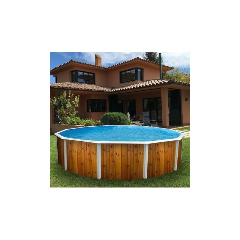 Piscine hors sol TOI Veta ronde 350xH120 avec kit complet