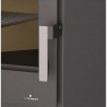 Poêle d'Angle à bois Bronpi Lerma 9kW avec Bûcher