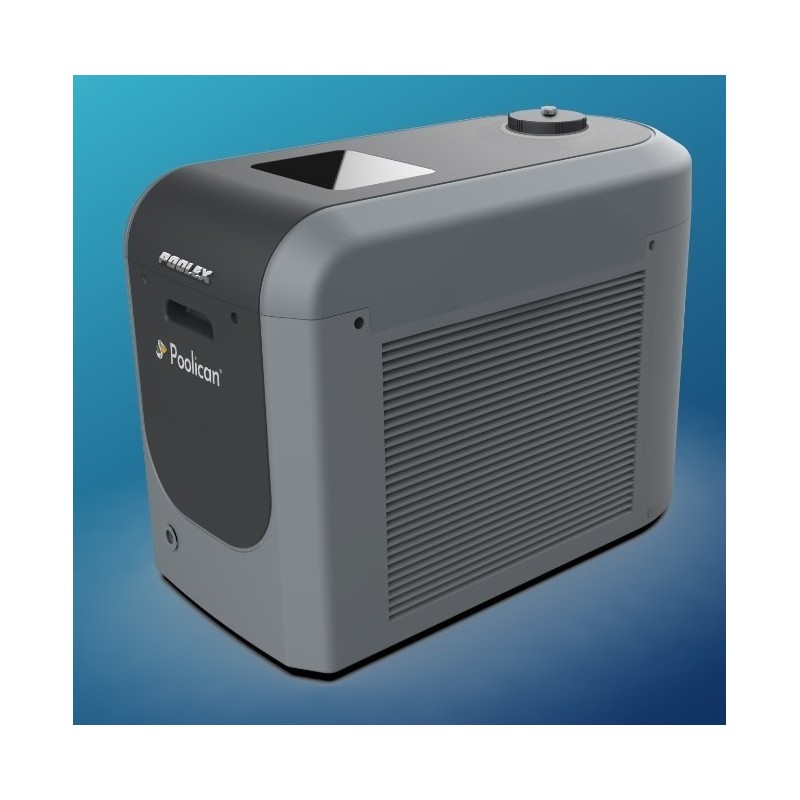 Pompe à chaleur Poolican Poolex centralisée et connectée pour piscine 25m3