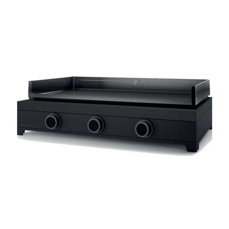 Plancha Gas Forge Adour Modern 75 Black Steel