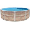 Piscine hors sol TOI Pinus ronde 350xH120 avec kit complet