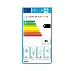 Extrator Convencional Mepamsa 300.0567.904 60 cm 180 m³/h 55W C Branco