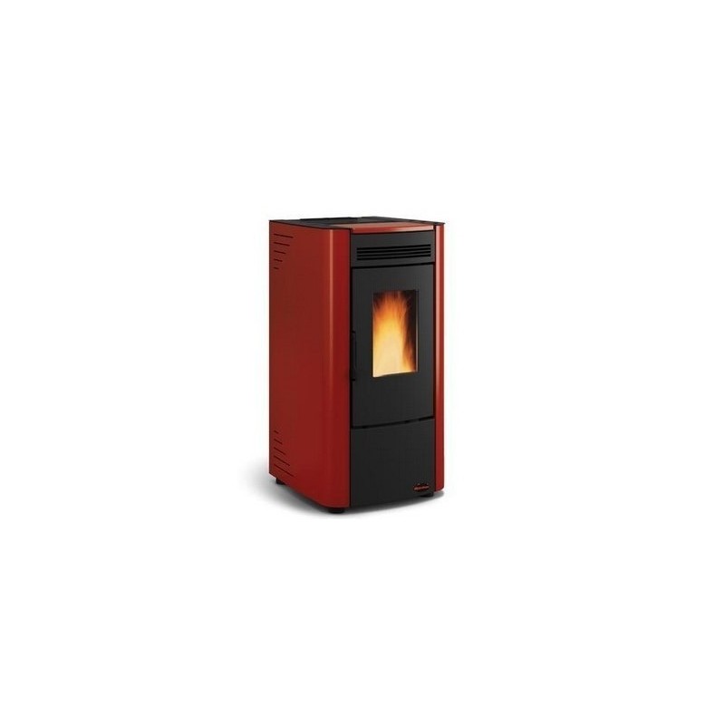 Belüfteter Pelletofen La Nordica Extraflame Ketty Evo 2.0 7kW Bordeaux