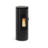 Pellet stove La Nordica Extraflame Amika 8kW waterproof ventilated Natural stone