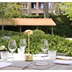 Lampada da tavolo Imagilights Led Demoiselle Tall Dome Gold