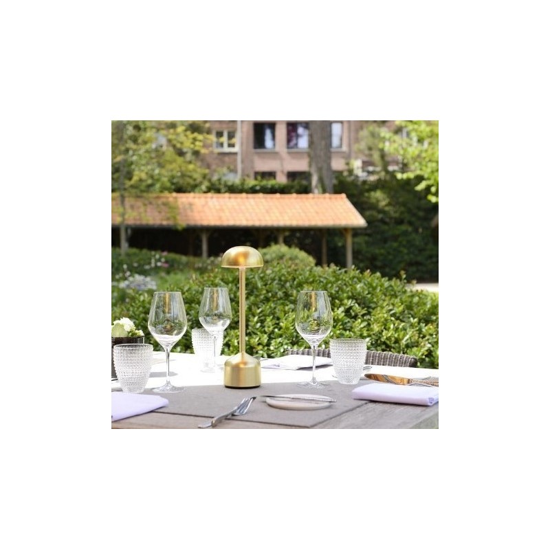 Lampada da tavolo Imagilights Led Demoiselle Tall Dome Gold