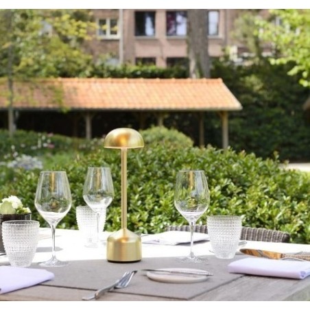 Tischleuchte Imagilights Led Demoiselle Tall Dome Gold