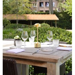 Tischleuchte Imagilights Led Demoiselle Tall Dome Gold