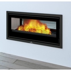 Pastilha de madeira Bronpi Cairo 90-D Double Face Vision 14kW com entrada de ar
