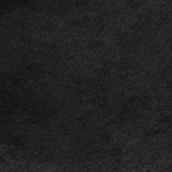 Set of 2 Chairs Worktop Ania Black Fabric Base Metal VeryForma
