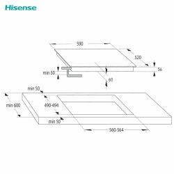 Piano Cottura ad Induzione Hisense