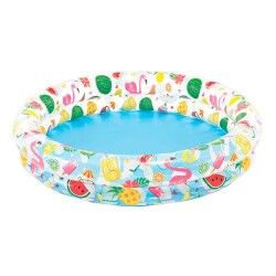Piscina Gonfiabile per Bambini Intex Tropicale Anelli 150 l 122 x 25 cm (12 Unità)