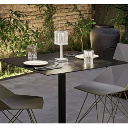 Gatsby Prisma Cristal Vondom Led Lâmpada com Bateria