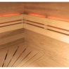 Sauna a 6 posti Holl's Eccolo Pacchetto completo stufa da 4,5kW e pietre incluse