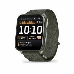 Smartwatch GARMIN 010-02980-03 Schwarz grün Grau Tafel
