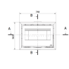 Ferlux Fuji 70 turbocharged wood burning insert 8.2 kW