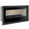 Ferlux Teide 100 panoramic 12.5 kW turboventilated wood burning insert