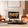 Ferlux Teide 100 panoramic 12.5 kW turboventilated wood burning insert