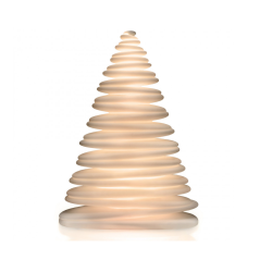 Chrismy Nano Vondom Multicolor Led RGB H26 Árbol con Batería