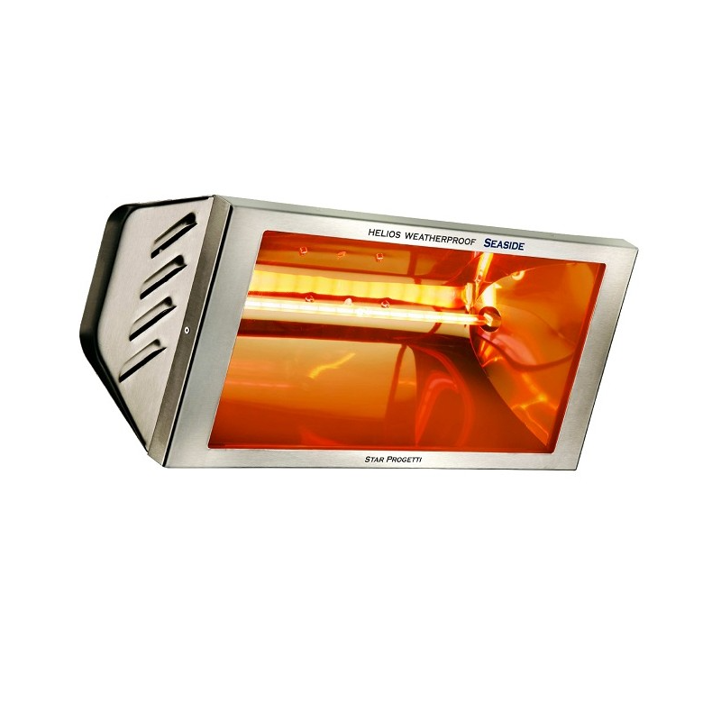 Calentador de acero inoxidable Helios Seaside Radiant IRK 2000W