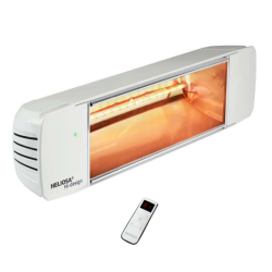 Heliosa HD 77 Radiante 2000W Riscaldatore Radiocomando Bianco.